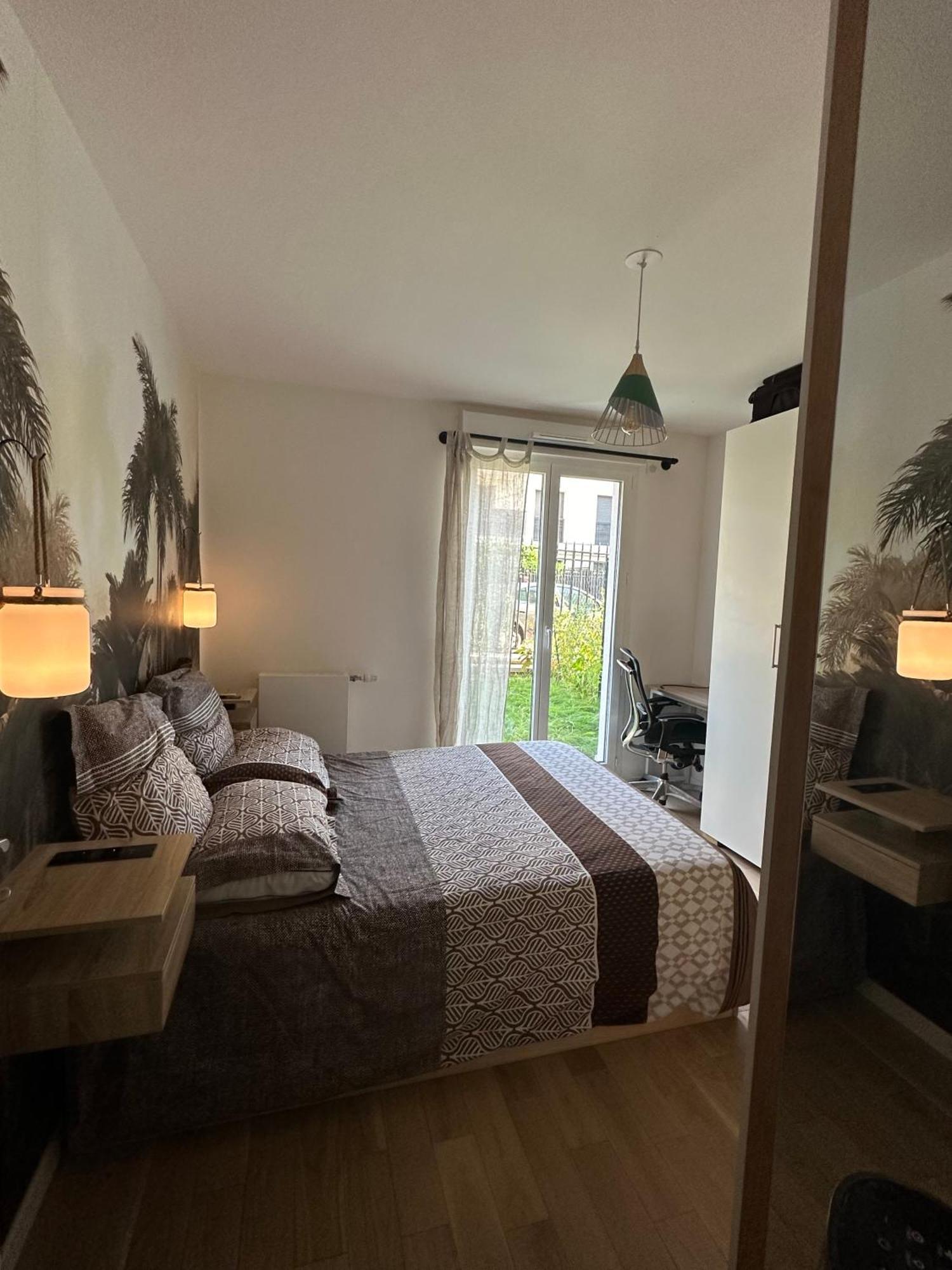 Cosy Summer Stay In Boho Style Apartment - 8 Mins From Paris Center - Garden And Underground Parking Clamart Eksteriør billede